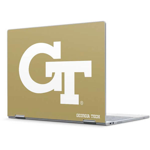 Georgia Institute of Technology Gold GT Pixelbook Skin